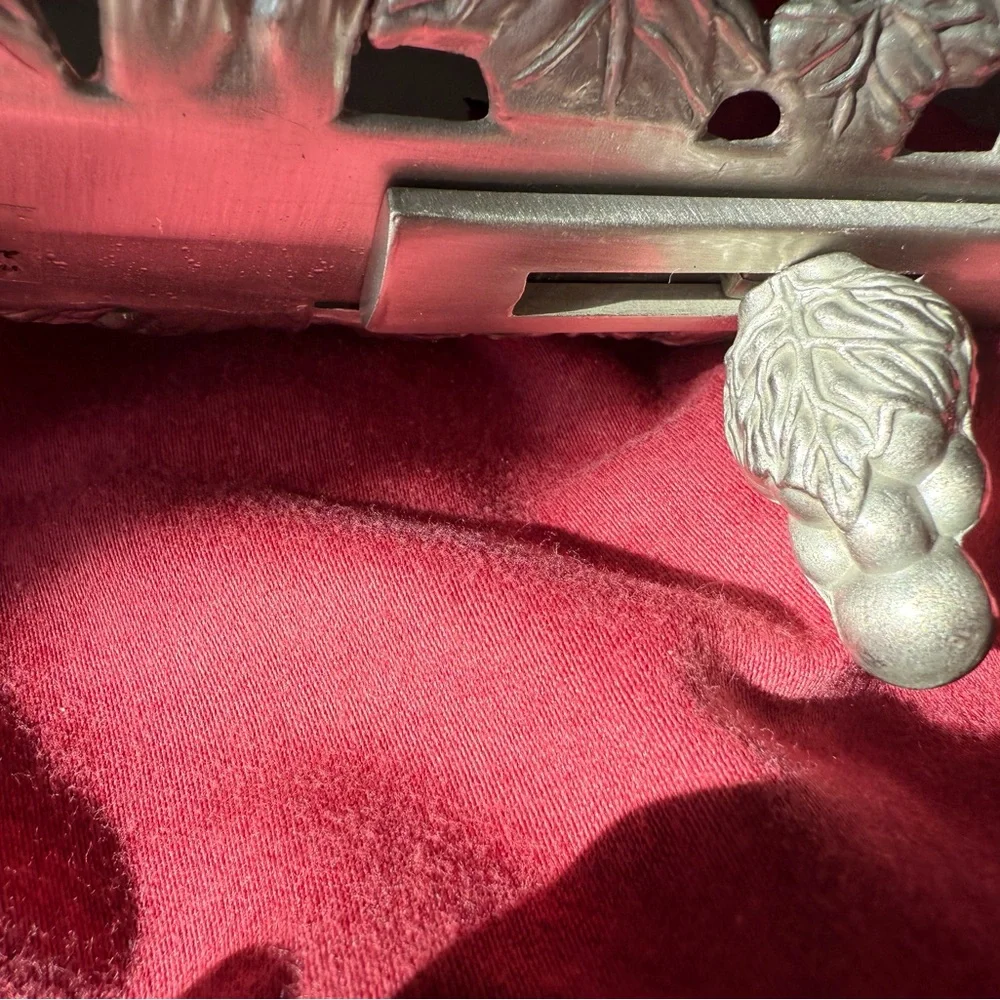 Largentiere of Italy silver‎ plate wine bottle holder Adjustable